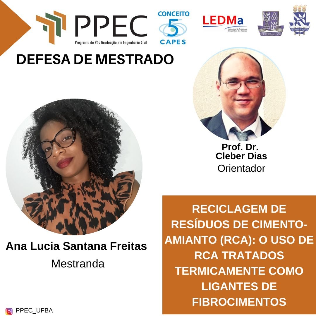 Mestranda Ana Lucia Freitas defende sua dissertação de mestrado